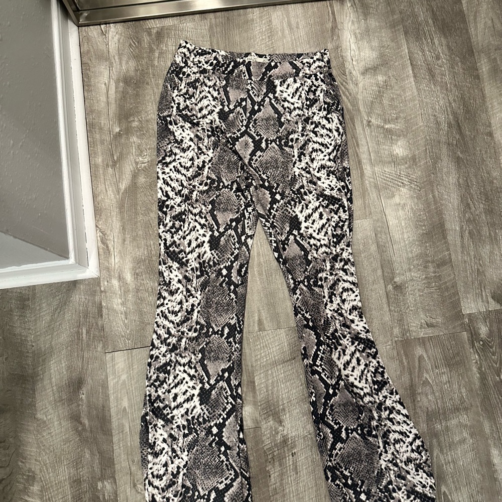 Snakeskin pants